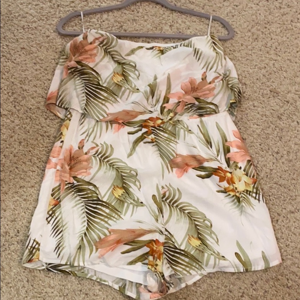 Strapless jumpsuit